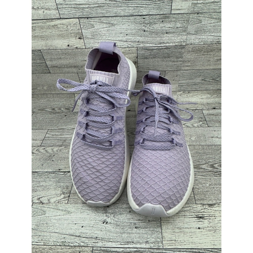 NOBULL Lavender Knit Runner Sneakers Women Size 9 Men‎ Size 7.5 Athletic Shoes